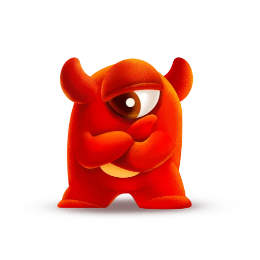 😠 Стикер «Monster Box» для Telegram