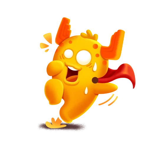 😯 Стикер «Monster Box» для Telegram