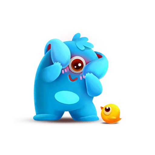 ❤️ Стикер «Monster Box» для Telegram