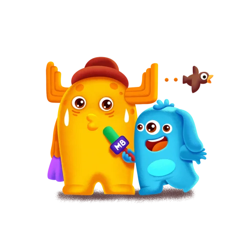 🤐 Стикер «Monster Box» для Telegram