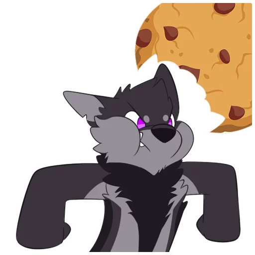 🍪 Стикер «Monster Dog» для Telegram