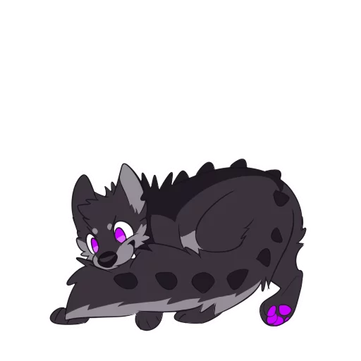 🐶 Стикер «Monster Dog» для Telegram