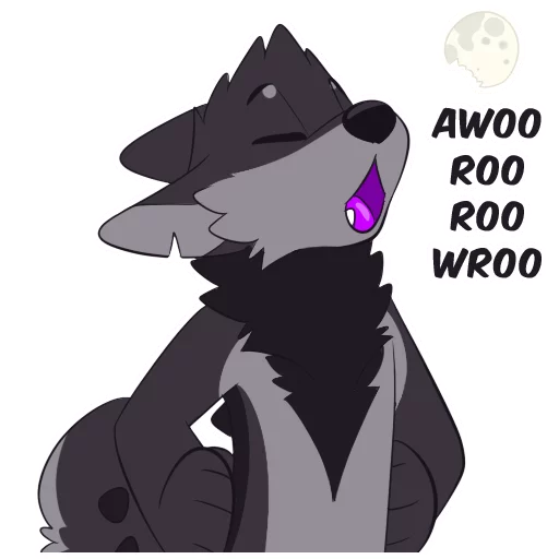 🔊 Стикер «Monster Dog» для Telegram