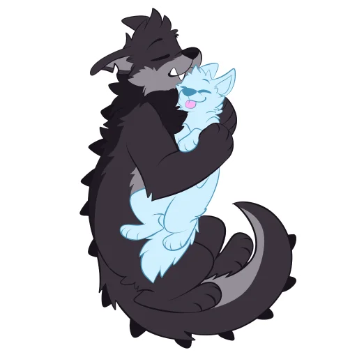 🥄 Стикер «Monster Dog» для Telegram