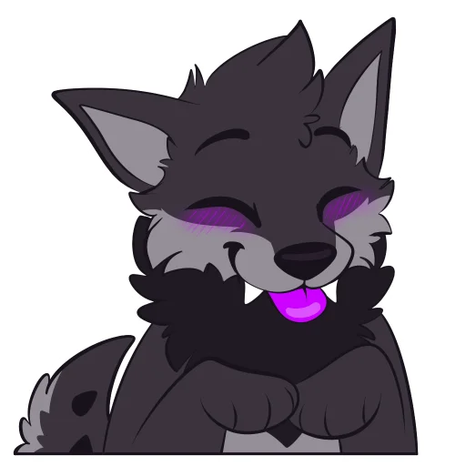 ☺️ Стикер «Monster Dog» для Telegram