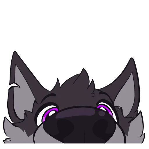 😶 Стикер «Monster Dog» для Telegram