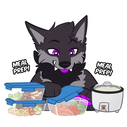 👨‍🍳 Стикер «Monster Dog» для Telegram