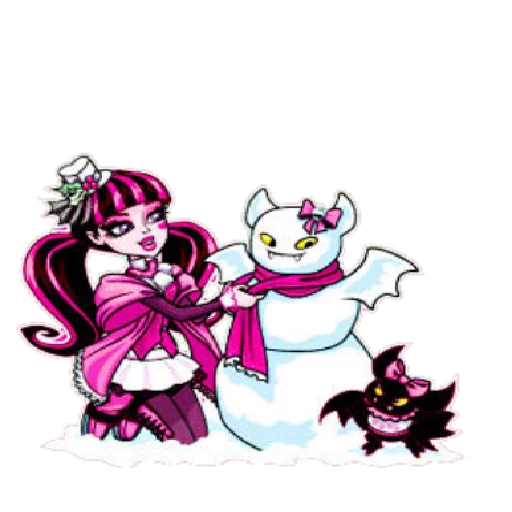 😊 Стикер «Monster High» для Telegram