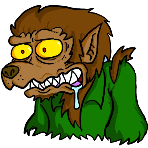 😬 Стикер «Monster Mash» для Telegram