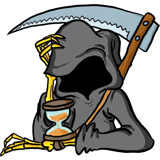 ⌛ Стикер «Monster Mash» для Telegram