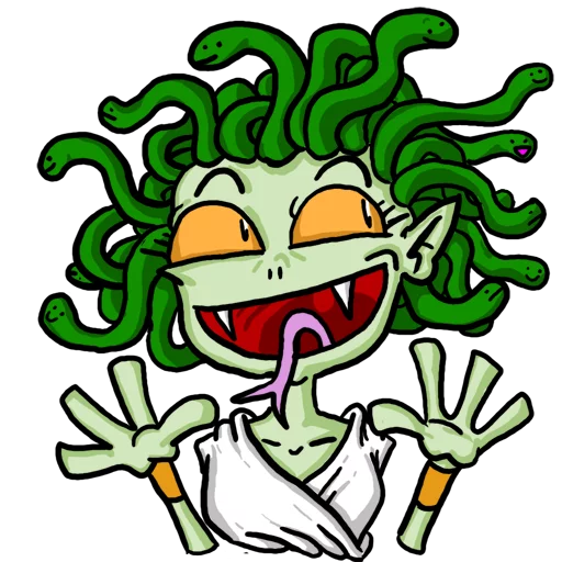 😛 Стикер «Monster Mash» для Telegram