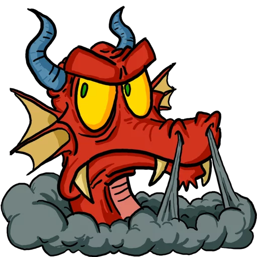 😤 Стикер «Monster Mash» для Telegram