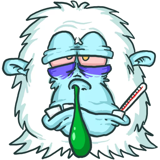 😷 Стикер «Monster Mash» для Telegram