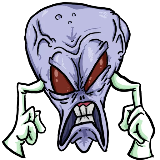 😖 Стикер «Monster Mash» для Telegram