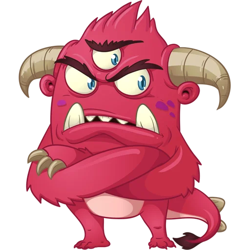 👹 Стикер «Monsters» для Telegram