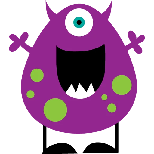 👹 Стикер «Monsters» для Telegram