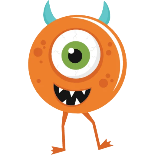 👹 Стикер «Monsters» для Telegram