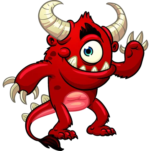 👹 Стикер «Monsters» для Telegram