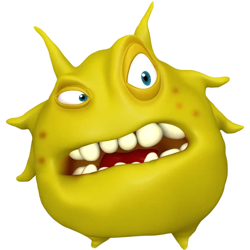 👹 Стикер «Monsters» для Telegram
