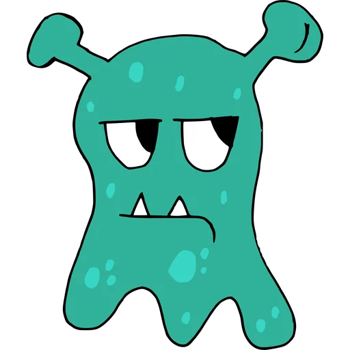 👹 Стикер «Monsters» для Telegram
