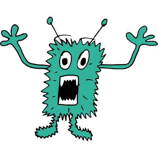 👹 Стикер «Monsters» для Telegram