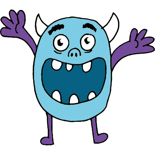 👹 Стикер «Monsters» для Telegram