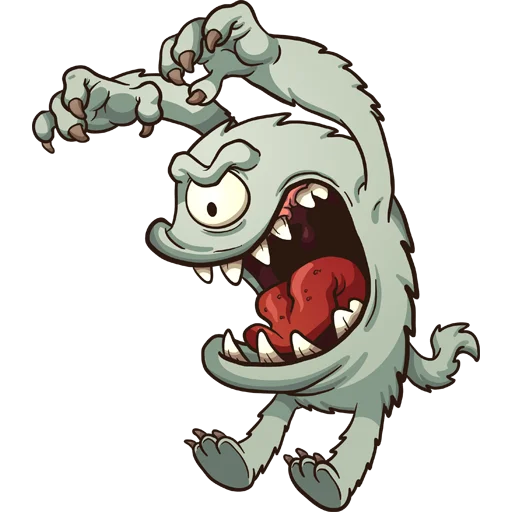 👹 Стикер «Monsters» для Telegram