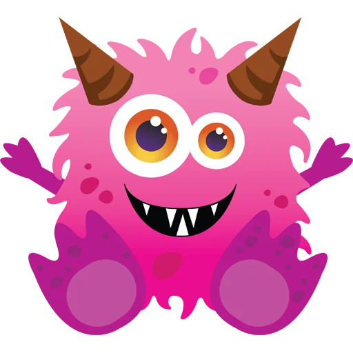 👹 Стикер «Monsters» для Telegram
