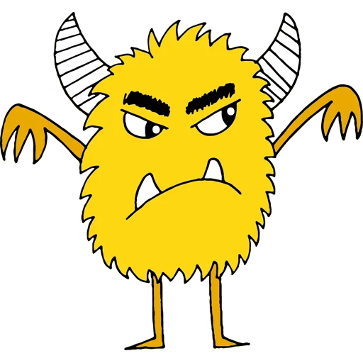 👹 Стикер «Monsters» для Telegram