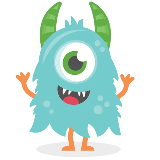 👹 Стикер «Monsters» для Telegram