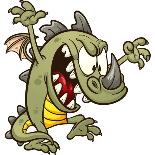 👹 Стикер «Monsters» для Telegram