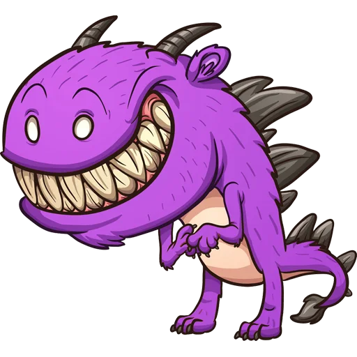 👹 Стикер «Monsters» для Telegram