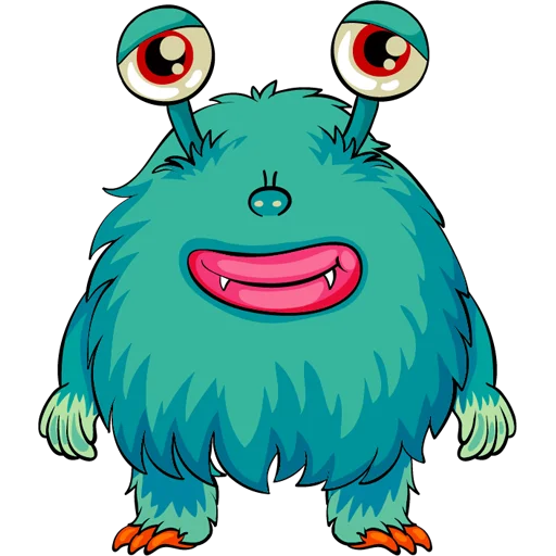 👹 Стикер «Monsters» для Telegram