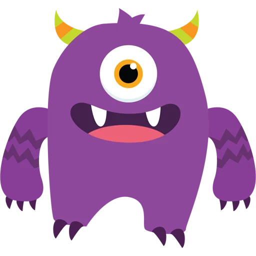 👹 Стикер «Monsters» для Telegram