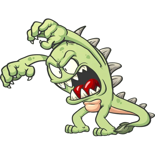 👹 Стикер «Monsters» для Telegram