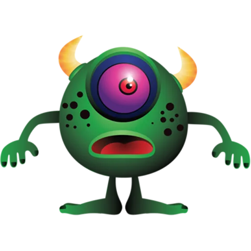 👹 Стикер «Monsters» для Telegram