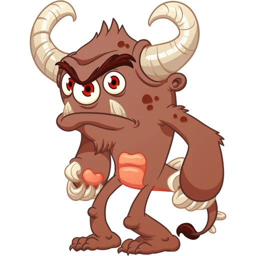 👹 Стикер «Monsters» для Telegram
