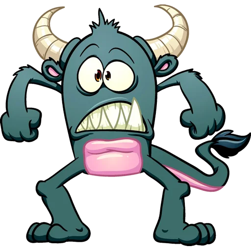 👹 Стикер «Monsters» для Telegram
