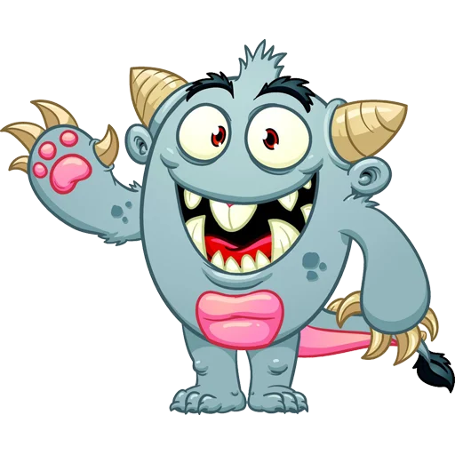 👹 Стикер «Monsters» для Telegram