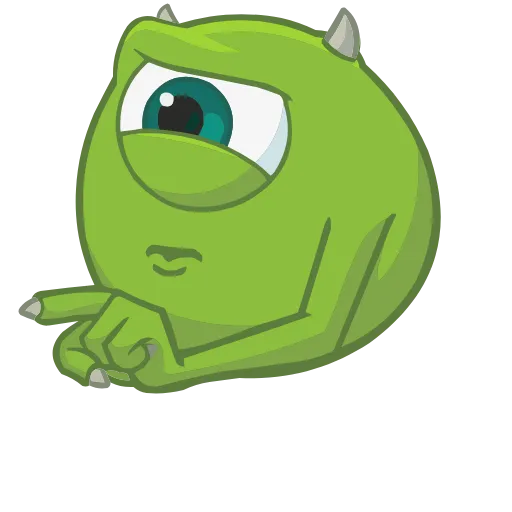 Стикер 32 Monsters Inc. HD