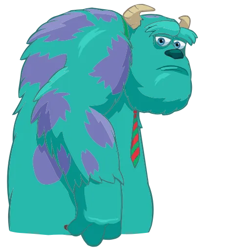 Стикер 54 Monsters Inc. HD