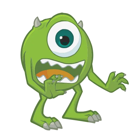 Стикер 13 Monsters Inc. HD