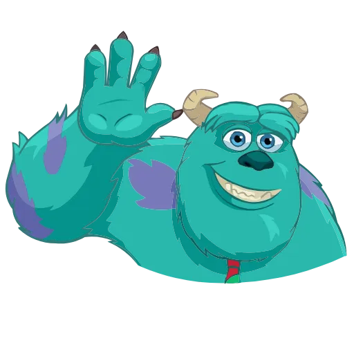 Стикер 46 Monsters Inc. HD