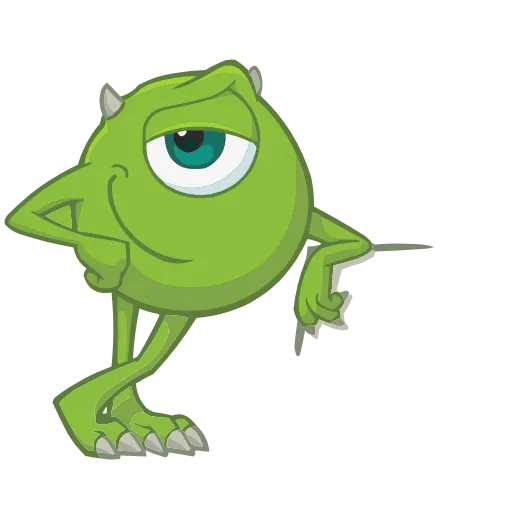Стикер 29 Monsters Inc. HD
