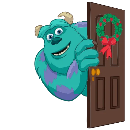 Стикер 34 Monsters Inc. HD