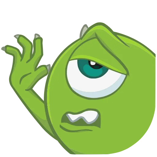 Стикер 16 Monsters Inc. HD
