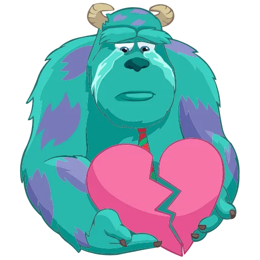 Стикер 36 Monsters Inc. HD