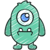 🧌 Эмодзи «Monsters» для Telegram