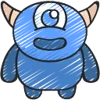 🧌 Эмодзи «Monsters» для Telegram
