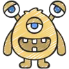 🧌 Эмодзи «Monsters» для Telegram